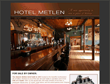 Tablet Screenshot of metlenhotel.com